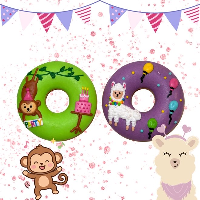 BISCOTTI GLASSATI DONUTS "STABLE PARTY" CANDY HORSE  